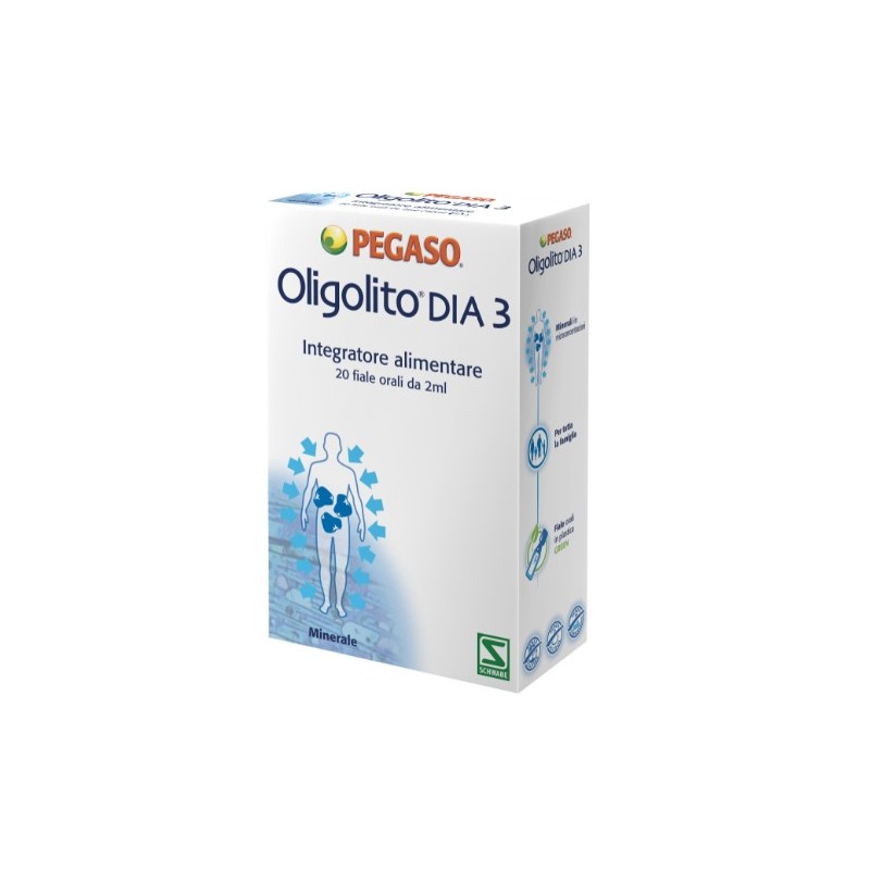 Schwabe Pharma Italia Oligolito Dia3 20 Fiale 2 Ml - Carenza di ferro - 903052431 - Schwabe Pharma Italia - € 17,42
