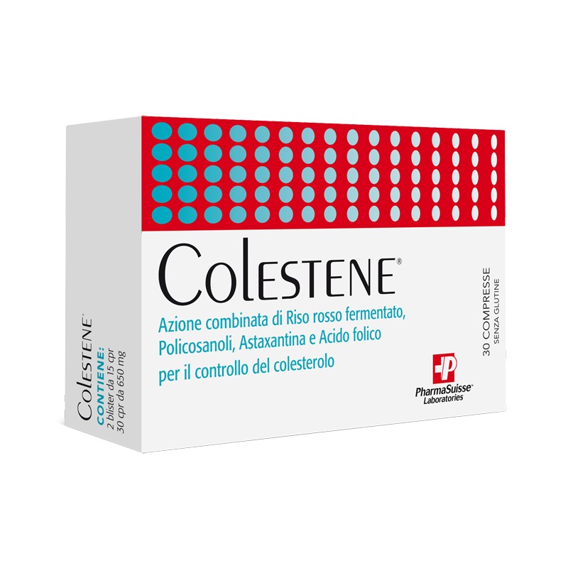Colestene 30 Compresse - Integratori per il cuore e colesterolo - 984651481 - Pharmasuisse Laboratories - € 19,72