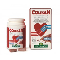 Naturando Colesan 60 Capsule - Integratori per il cuore e colesterolo - 933780544 - Naturando - € 19,43