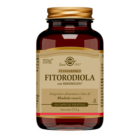 Solgar It. Multinutrient Fitorodiola 60 Capsule - Integratori per concentrazione e memoria - 943082154 - Solgar - € 30,29