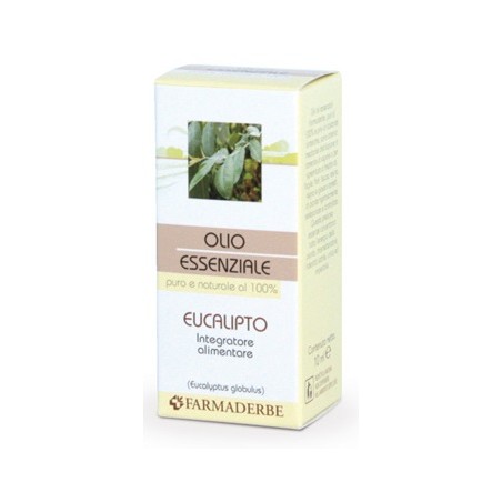 Farmaderbe Olio Essenziale Eucalipto 10 Ml - Prodotti fitoterapici per raffreddore, tosse e mal di gola - 900904766 - Farmade...