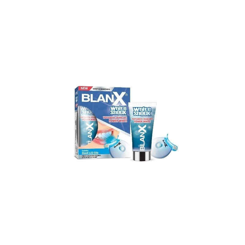 Coswell Blanx White Shock Trattamento Power White Gel 30 Ml Con Bite - Dentifrici e gel - 973476498 - Blanx - € 11,07