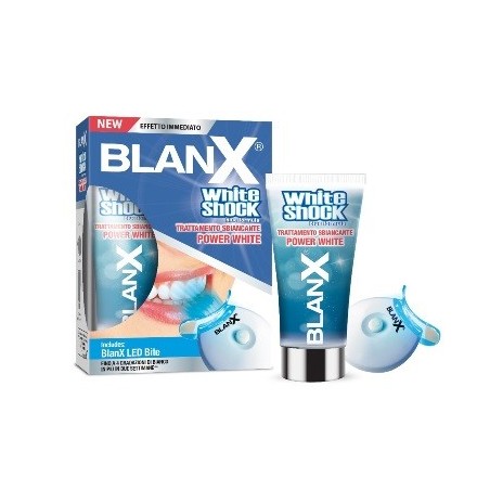 Coswell Blanx White Shock Trattamento Power White Gel 30 Ml Con Bite - Dentifrici e gel - 973476498 - Blanx - € 11,07