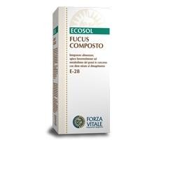 Forza Vitale Italia Ecosol Fucus Composto 60 Compresse - Integratori per dimagrire ed accelerare metabolismo - 901397315 - Fo...