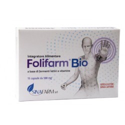 Sinafarm Folifarm Bio 15 Capsule - Integratori di fermenti lattici - 975194376 - Sinafarm - € 12,05
