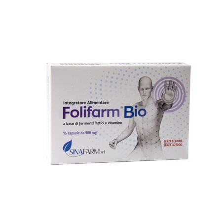 Sinafarm Folifarm Bio 15 Capsule - Integratori di fermenti lattici - 975194376 - Sinafarm - € 12,00