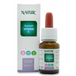 Natur Easy Liquid Vitamin C 15 Ml - Carenza di ferro - 980189649 - Natur - € 11,19