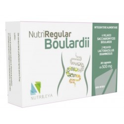 Nutrileya Nutriregular Boulardii 20 Capsule - Integratori di fermenti lattici - 942853298 - Nutrileya - € 12,57