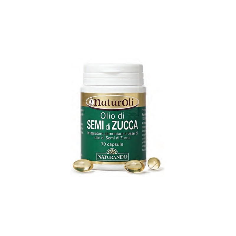 Naturando I Naturoli Olio Di Semi Di Zucca 70 Capsule - Integratori per apparato uro-genitale e ginecologico - 933511418 - Na...