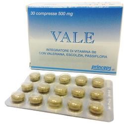 Princeps Vale 30 Compresse - Integratori per umore, anti stress e sonno - 939122786 - Princeps - € 15,84