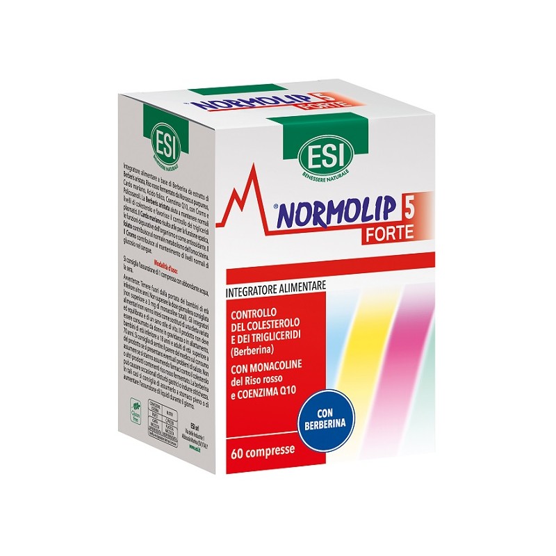 Esi Normolip 5 Forte Riduce Colesterolo e Trigliceridi 60 compresse Esi - 1