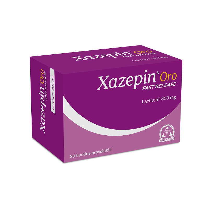 A. B. Pharm Xazepin Oro Fast Release 20 Bustine - Integratori per umore, anti stress e sonno - 984414502 - A. B. Pharm - € 24,42