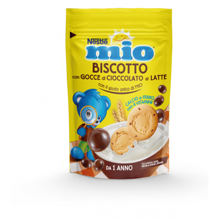 Nestle' Italiana Mio Biscotto Gocce Cioccolato Al Latte 150 G