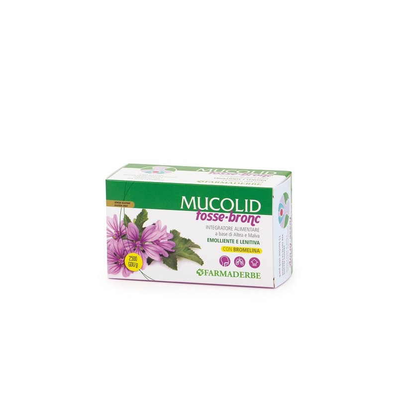 Farmaderbe Mucolid Tosse Bronc 15 Bustine Da 10 Ml - Prodotti fitoterapici per raffreddore, tosse e mal di gola - 985714500 -...