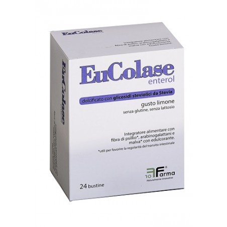 For Farma Eucolase Enterol 24 Bustine Da 4,34 G - Integratori per regolarità intestinale e stitichezza - 926815857 - For Farm...