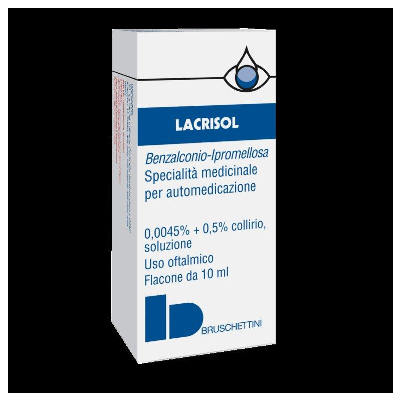 Bruschettini Lacrisol 0,0045% + 0,5% Collirio, Soluzione - Rimedi vari - 032184018 - Bruschettini - € 7,69