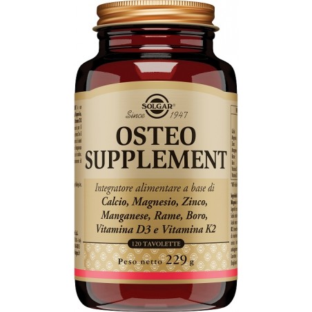 Solgar It. Multinutrient Osteo Supplement 120 Tavolette - Integratori per dolori e infiammazioni - 947022051 - Solgar - € 40,34