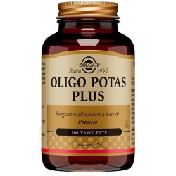 Solgar It. Multinutrient Oligo Potas Plus 100 Tavolette - Integratori per dolori e infiammazioni - 947491458 - Solgar - € 14,55
