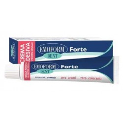 Polifarma Benessere Crema Adesiva Emoform Dent Forte Per Protesi Dentali 70 G - Prodotti per dentiere ed apparecchi ortodonti...