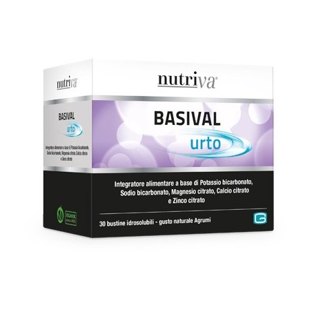 Nutriva Basival Urto Integratore Per Mantenere Il pH Fisiologico 120 G - Vitamine e sali minerali - 975189061 - Nutriva - € 1...
