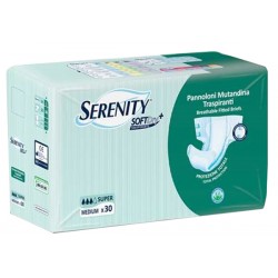 Pannolone Per Incontinenza A Mutandina Serenity Softdry+ Aloe Super Medium 30 Pezzi - Prodotti per incontinenza - 912825243 -...