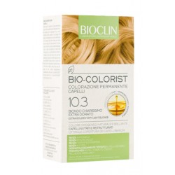 Ist. Ganassini Bioclin Bio Colorist 10,3 Biondo Chiarissimo Extra Dorato - Tinte e colorazioni per capelli - 975025166 - Ist....