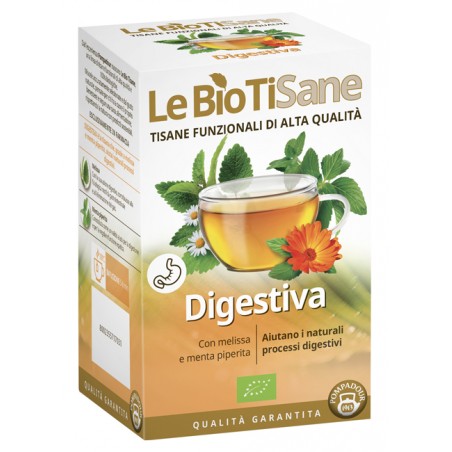 Pompadour Te' Le Bio Tisane Digestiva 20 Bustine Da 2 G - Thè, tisane ed infusi - 984910719 - Pompadour Te' - € 5,67