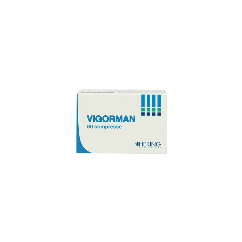 Hering Vigorman 60 Compresse - Rimedi vari - 901311050 - Hering - € 17,43