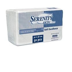 Serenity Salvietta Skincare Misura 30 X 38 Cm 50 Pezzi - Ausili per degenza - 912826548 - Serenity - € 7,36