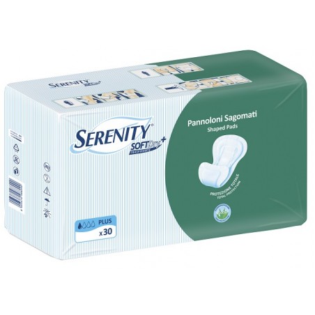 Pannolone Per Incontinenza Sagomato Serenity Softdry+ Aloe Plus 30 Pezzi Serenity - 1 Pannolone Per Incontinenza Sagomato Serenity Softdry+ Aloe Plus 30 Pezzi Serenity - 1