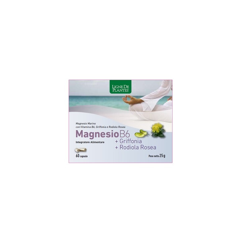 Natura Service Magnesio B6 + Griffonia + Rodiola 60 Capsule - Integratori per concentrazione e memoria - 935266472 - Natura S...