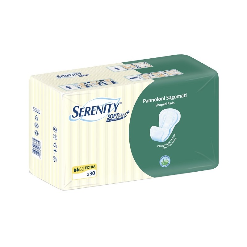 Pannolone Per Incontinenza Sagomato Serenity Softdry+ Aloe Extra 30 Pezzi - Prodotti per incontinenza - 912825193 - Serenity ...