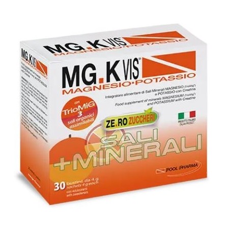 Pool Pharma Mgk Vis Orange Zero Zuccheri 30 Bustine - Carenza di ferro - 942602689 - Pool Pharma - € 12,92