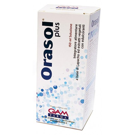 Gam Farma Orasol Plus 150 Ml - Integratori per apparato respiratorio - 932646781 - Gam Farma - € 14,03