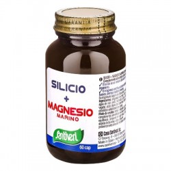 Santiveri Sa Silicio + Magnesio Marino 60 Capsule 28 G - Carenza di ferro - 973642857 - Santiveri Sa - € 24,95