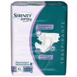 Pannolone Mutandina Serenity Sd Sensitive Maxi Xl 15 Pezzi - Prodotti per incontinenza - 982475283 - Serenity - € 18,47