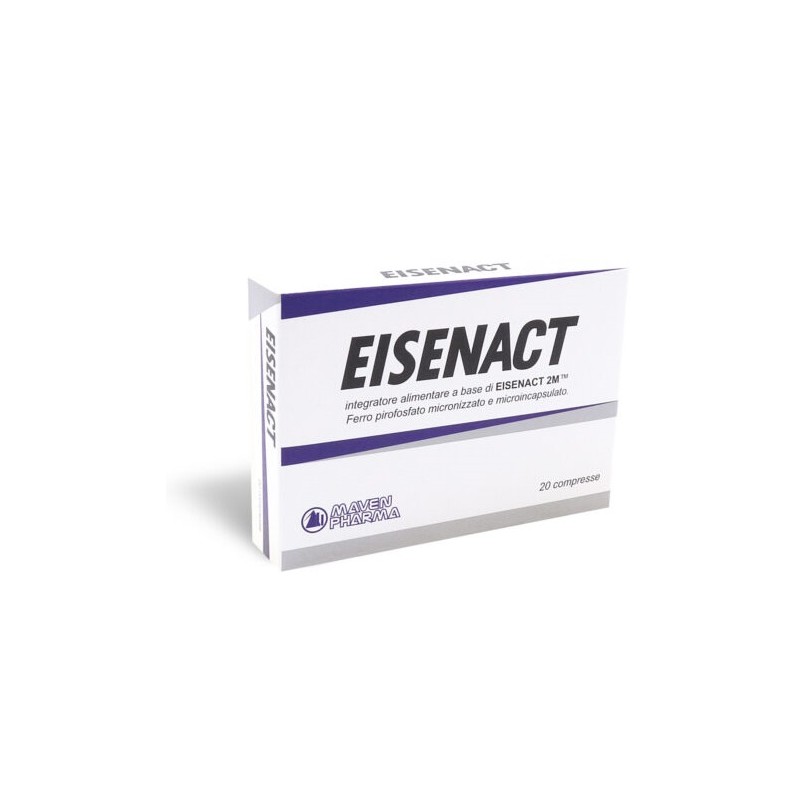 Maven Pharma Eisenact 20 Compresse - Rimedi vari - 971550900 - Maven Pharma - € 19,53