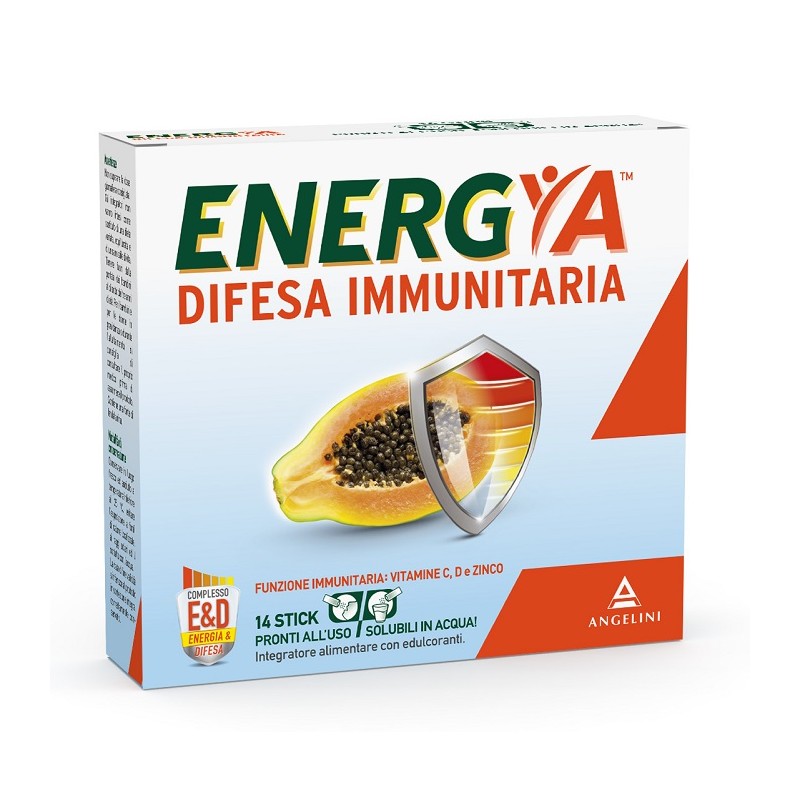 Angelini Energya Difesa Immunitaria 14 Stick - Integratori per difese immunitarie - 981262001 - Angelini - € 13,15