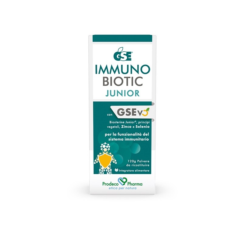 Prodeco Pharma Gse Immunobiotic Junior 120 G - Rimedi vari - 984779379 - Prodeco Pharma - € 16,24