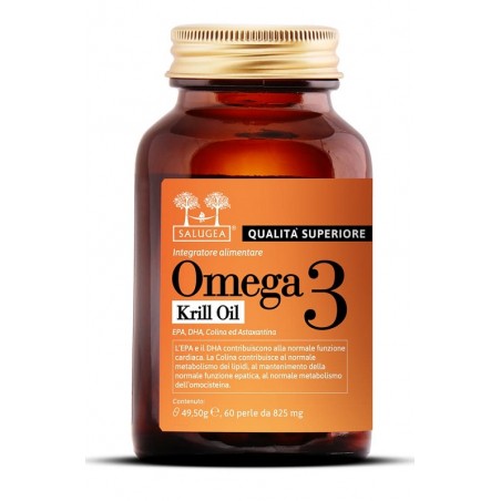 Salugea Omega 3 Krill Oil 60 Perle - Integratori di Omega-3 - 975867755 - Salugea - € 36,97
