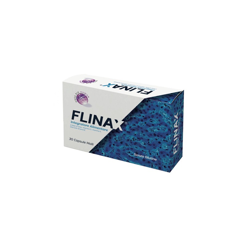Orga Bio Human Flinax 30 Capsule Molli - Carenza di ferro - 980913495 - Orga Bio Human - € 30,46