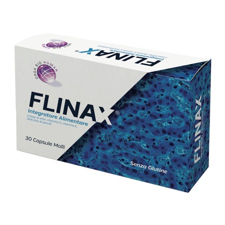 Orga Bio Human Flinax 30 Capsule Molli - Carenza di ferro - 980913495 - Orga Bio Human - € 30,46