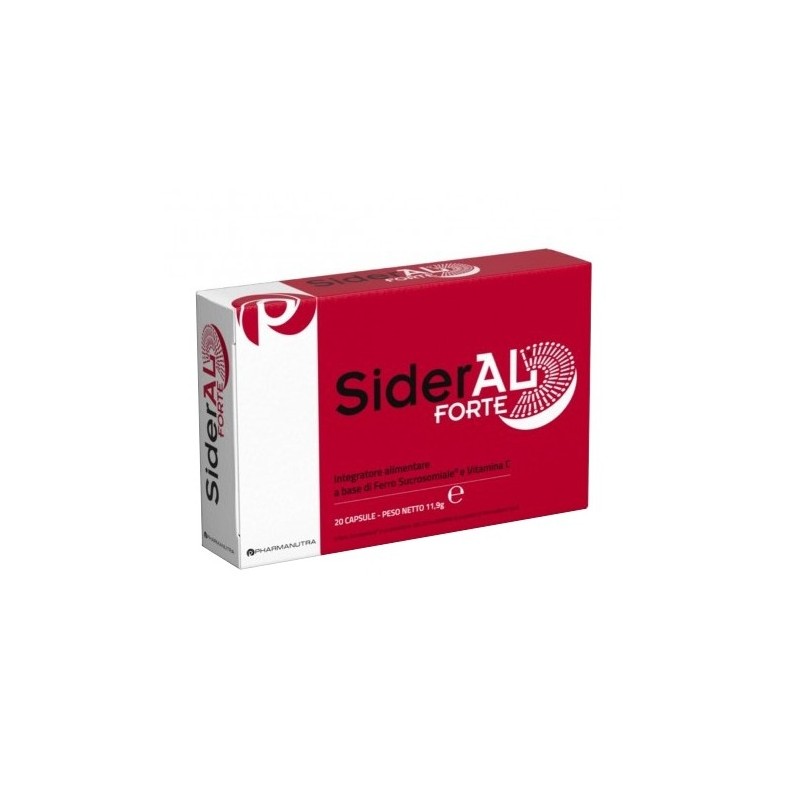 Sideral Forte Ferro Alta Biodisponibilità Energia 20 capsule Sideral - 1