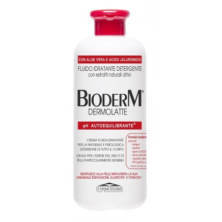 Farmoderm Bioderm Dermolatte Ph Autoequilibrante 500 Ml - Trattamenti idratanti e nutrienti per il corpo - 902406558 - Farmod...