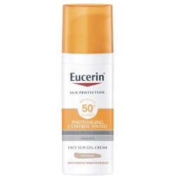 Beiersdorf Eucerin Sun Photoaging Control Tinted Gel Creme Spf50+ Medium 50 Ml - Solari corpo - 983198805 - Beiersdorf - € 15,46