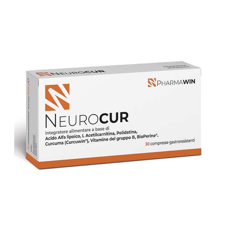 Pharmawin Neurocur 30 Compresse Gastroresistenti - Integratori per concentrazione e memoria - 976323067 - Pharmawin - € 19,23