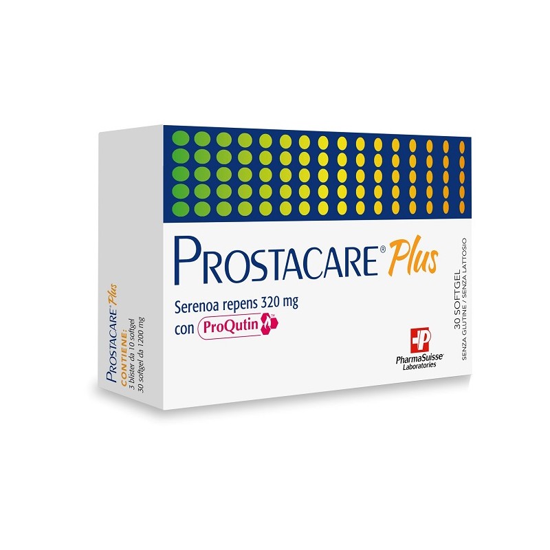 Pharmasuisse Laboratories Prostacare Plus 30 Softgel - Integratori per prostata - 984846651 - Pharmasuisse Laboratories - € 2...