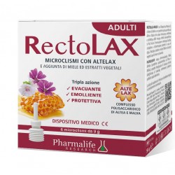 Pharmalife Research Rectolax Adulti Microclismi 6 Pezzi Da 9 G - Farmaci per stitichezza e lassativi - 981962160 - Pharmalife...