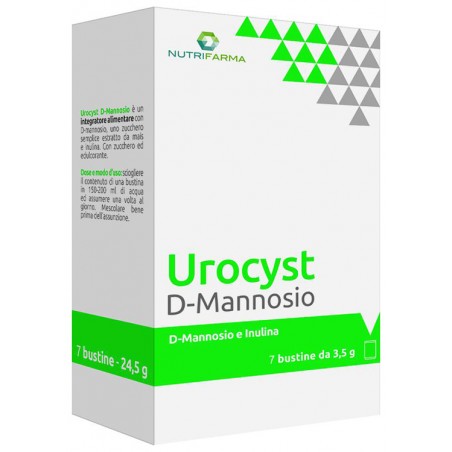 Aqua Viva Urocyst D-mannosio 7 Bustine - Integratori per apparato uro-genitale e ginecologico - 978846867 - Aqua Viva - € 8,48