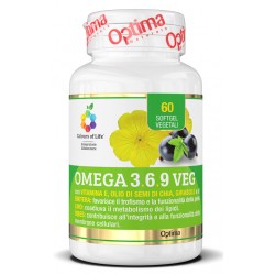 Optima Naturals Colours Of Life Omega 3-6-9 Veg 60 Soft Gel - Pelle secca - 976400301 - Optima Naturals - € 22,46